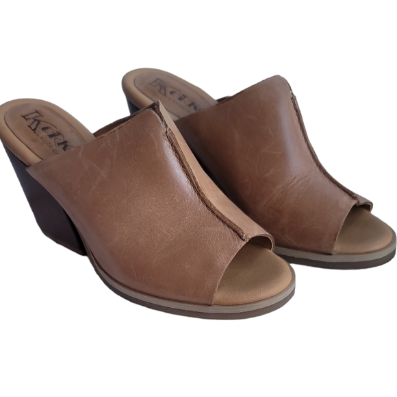 KorkEase Shoes Korks By Korkease Tan Leather Sandals Sz 7 Poshmark
